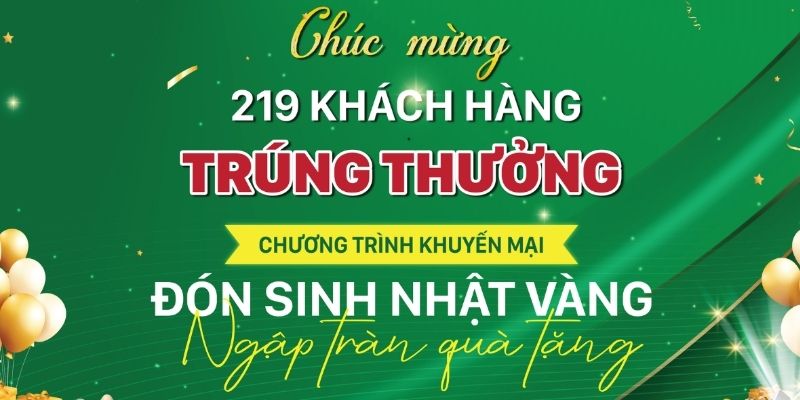 Thưởng sinh nhật cho khách hàng VIP